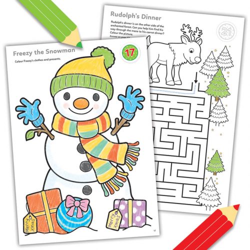 CB18 Countdown to Christmas Activity Book PAGES